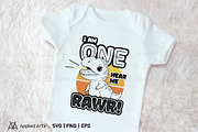 I Am One Hear Me Rawr, 1st Birthday, an Object Graphic by Applied Arts (Thumbnail 2 of 4)
