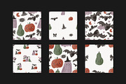 Happy Halloween Watercolor Clipart, a Decorative Illustration by Cute And Wild (Thumbnail 3 of 6)