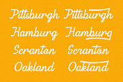 Fragney - Athletic Script, a Script Font by Invasi Studio (Thumbnail 9 of 11)