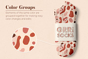 Animal Print - Rosy Palette, a Pattern Graphic by Megs Lang (Thumbnail 5 of 10)