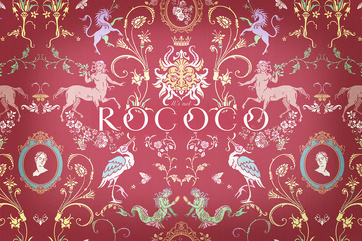 It's not Rococo, a Pattern Graphic by OlgaSoi007 (Photo 1 of 8)