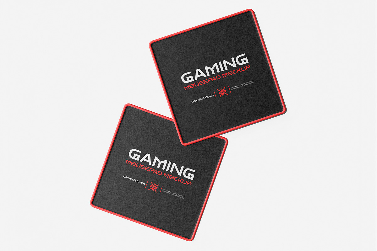 Gaming Mousepad Mockup, a Merchandise Mockup by Unerispace (Photo 4 of 5)