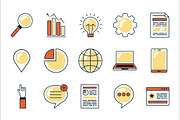 Research Concept Illustrations Set, an Object Illustration by studiogstock (Thumbnail 1 of 3)