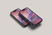 iPhone 14 Pro Mockup, an iPhone Mockup by graphicpages (Thumbnail 12 of 18)