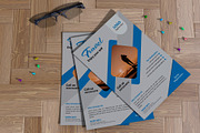 Travel Flyer Template Editable, a Poster Template by Hitubrand (Thumbnail 2 of 2)