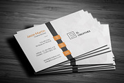 Corporate Business Card, a Business Card Template by bouncy (Thumbnail 1 of 4)