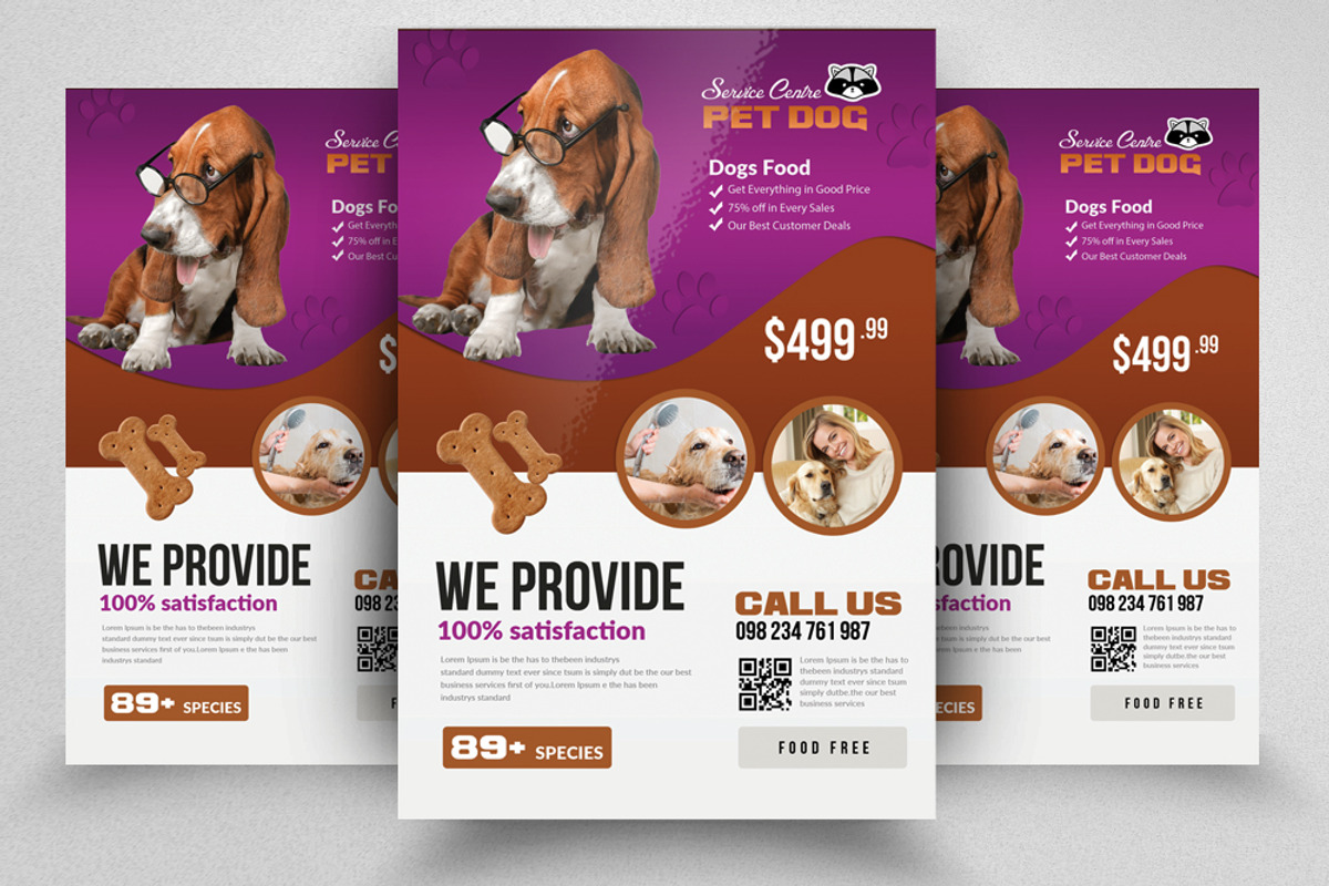 10 Pet Shop Flyer Bundle Vol:01, a Flyer Template by Business Flyers (Photo 7 of 11)