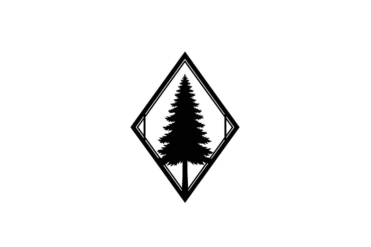 Geometric Pine Tree Emblem Bundle, an Illustration by Creativeshirt (Photo 30 of 31)