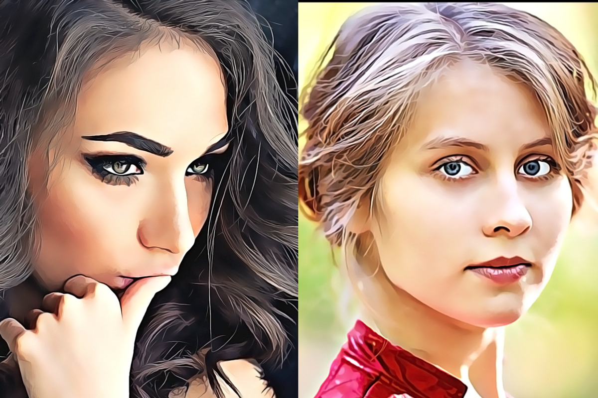 Pro Cartoon Oil Painting effect v.3 preview 7