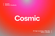 Cosmic - 30 Abstract Gradients, a Texture Graphic by Studio 2am (Thumbnail 1 of 7)