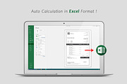 Invoice, a Stationery Template by CreativeZoom (Thumbnail 5 of 5)