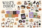 Halloween Pets Clipart Bundle, a Pattern Graphic by AnnMsl Lab (Thumbnail 2 of 5)
