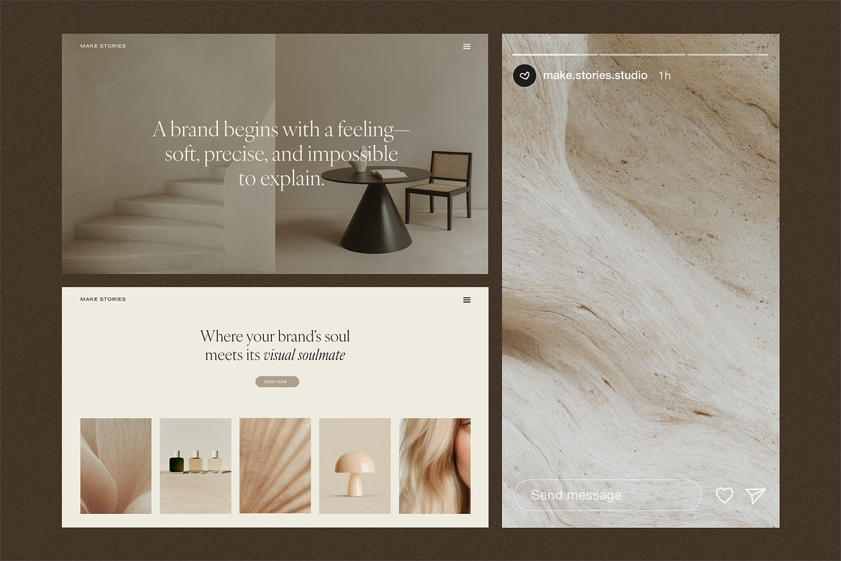 Calm Earthy Stock Images Bundle, a Beauty & Fashion Photo by Make Stories Studio (Photo 5 of 14)