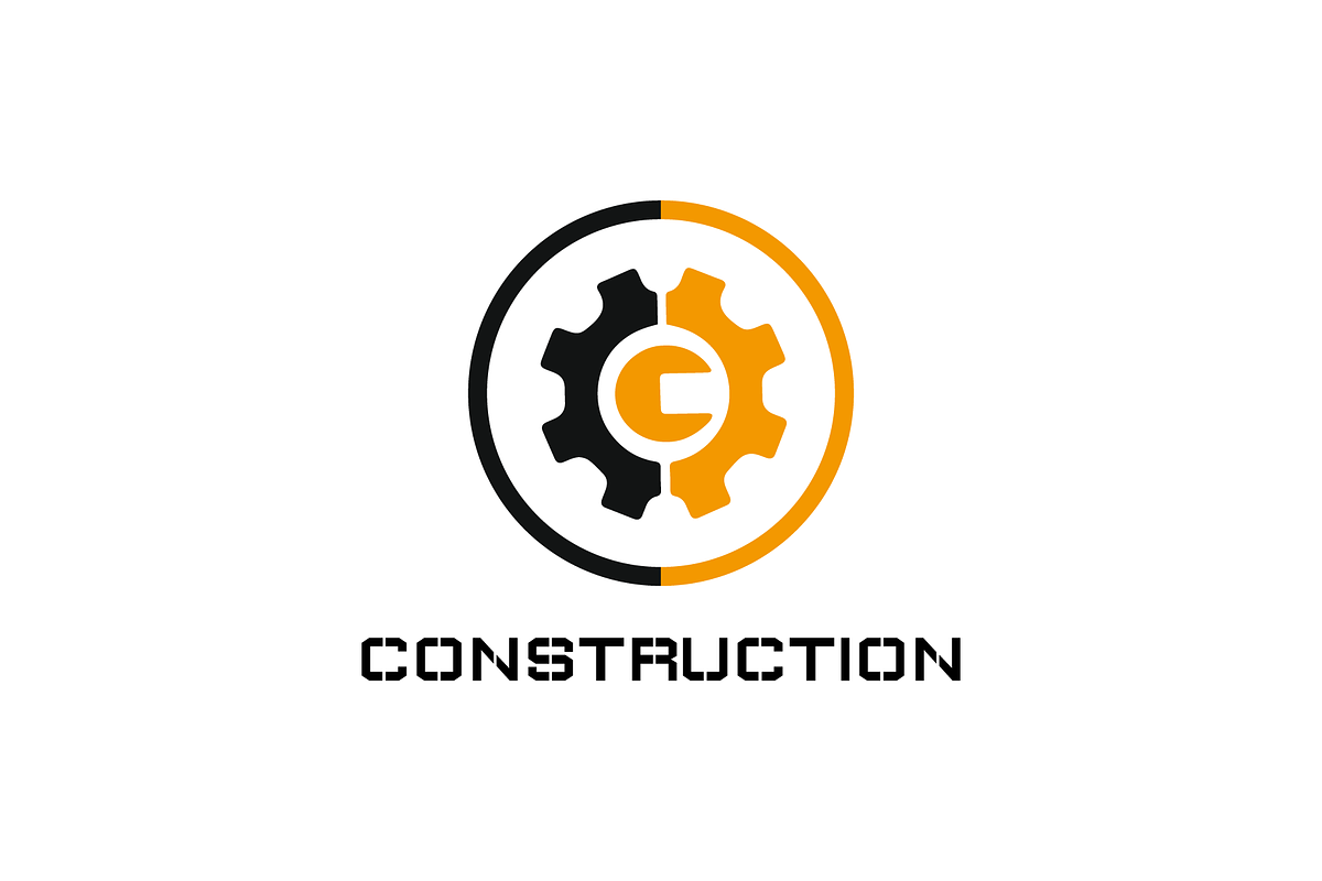 Premium Gear Construction Logo, a Branding & Logo Template by Art Studio Design (Photo 2 of 2)