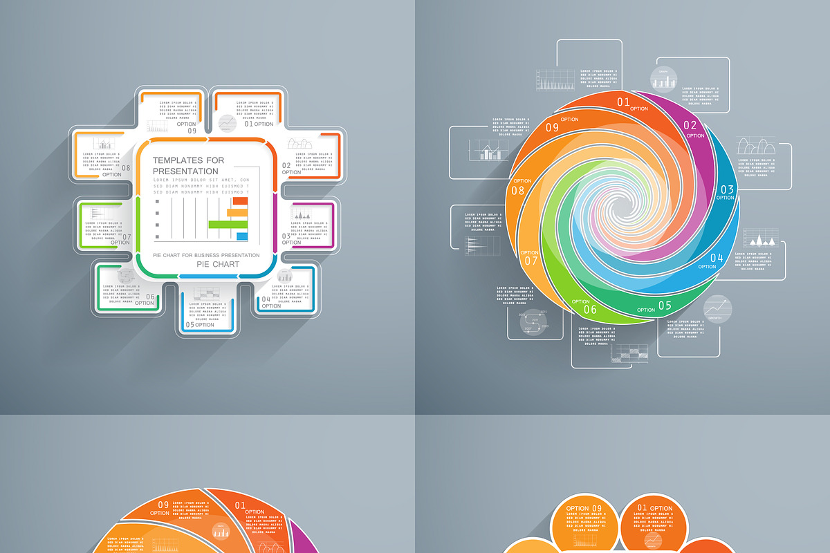 Set of infographics, a Graphic by Mechik (Photo 17 of 19)