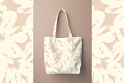 Beige Painted Flowers, a Pattern Graphic by MalyskaStudio (Thumbnail 4 of 4)