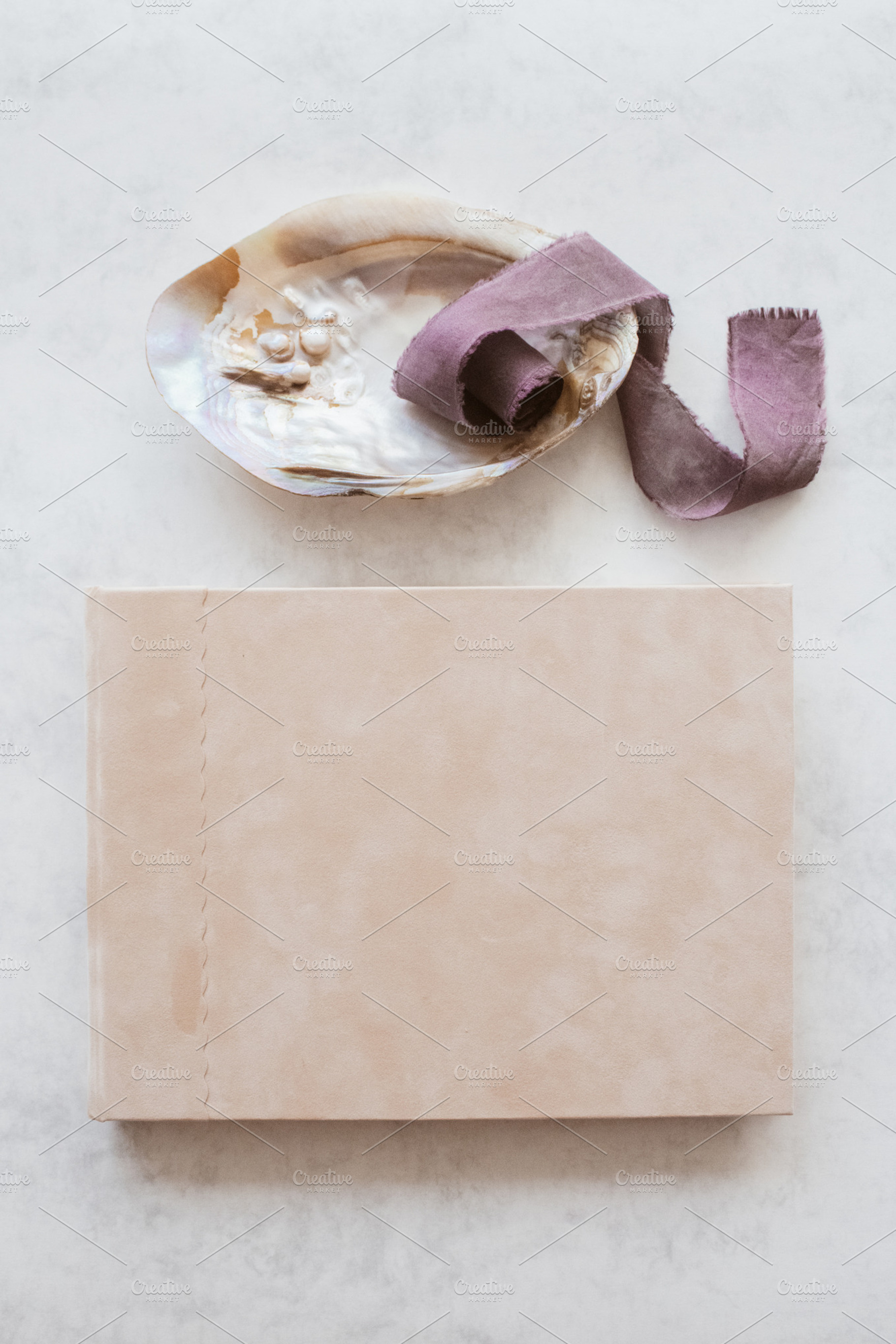Wedding album featuring beige, vintage, and album, an Arts & Entertainment Photo by Julia Ether