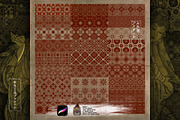 50 Pattern Japanese Procreate  Brush, a Brush Add-On by AnuchitTATTOO (Thumbnail 5 of 5)