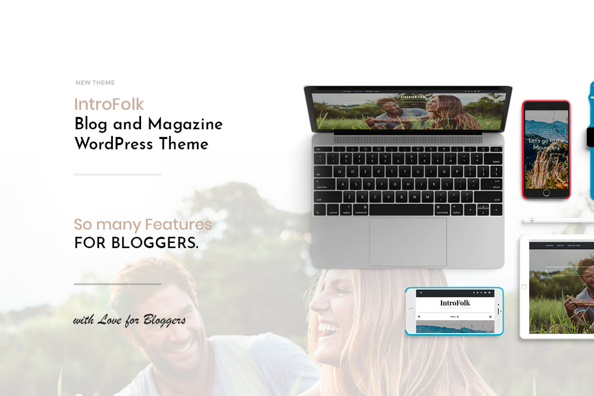 Introfolk - Blog & Shop Theme, a WordPress Template by Creanncy (Photo 2 of 6)