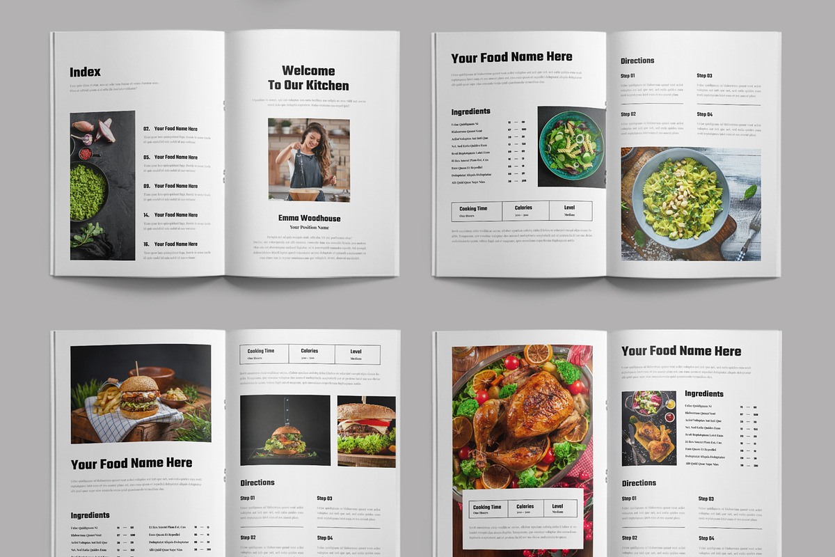 Cook Book Magazine, a Magazine Template by ContestDesign (Photo 3 of 4)