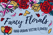 Fancy Florals, an Illustration by melissadn (Thumbnail 2 of 7)