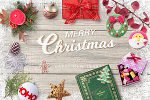 Christmas Scene Mock-up Creator, a Product Mockup by PSD Market