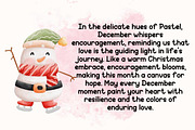 December Pastel - Script Handwritten, a Handwritten Font by Charmingbear59.design (Thumbnail 3 of 5)