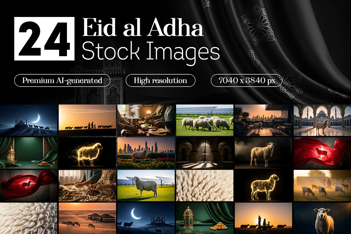 Eid al Adha Stock Images Bundle, a Photo by zahidhossainalif (Photo 1 of 7)