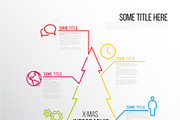 Infographic Template Christmas Tree, a Presentation Template by Orson (Thumbnail 2 of 2)