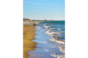 Kourion (Agios Hermogenis) beach in Cyprus, a Nature Photo by Leonid Andronov