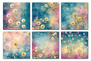 Aurelian Watercolor Dandelions, a Texture Illustration by Dream Creation (Thumbnail 2 of 5)