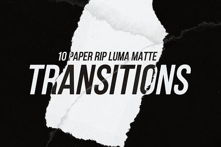 Paper Rip Luma Matte Transitions, a Templates & Theme by RafaMoraes