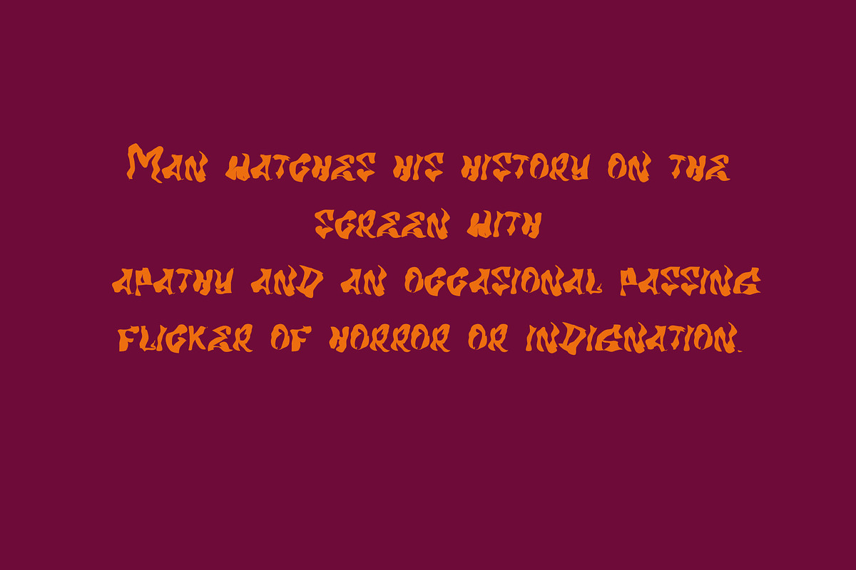 MIRAGE - Halloween Horror Font, a Font by NTC Graphic (Photo 5 of 9)