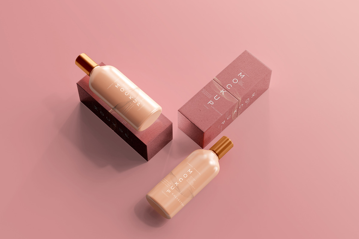 390+ Cosmetic Branding Mockup Scenes, a Cups & Container Mockup by pmvch (Photo 13 of 367)