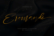 Eromande | Calligraphy Signature, a Script Font by Jadatype.id (Thumbnail 1 of 7)