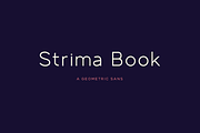 Strima Book, a Sans Serif Font by Nicolas Desle (Thumbnail 1 of 3)