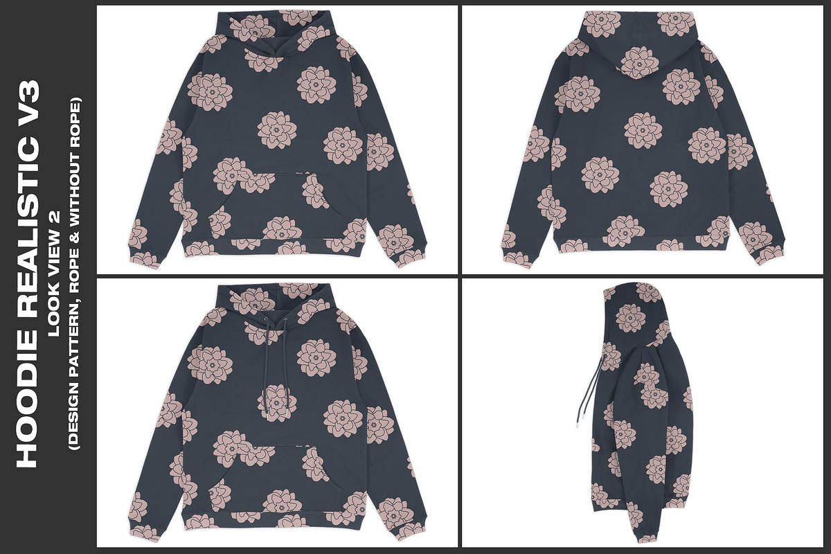 Hoodie Realistic V3 - Mockup, a Hoody Mockup by DaldSgh (Photo 12 of 19)
