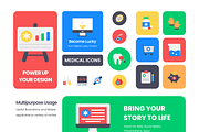 Medical Icon Set, a Duotone Icon by Brickclay (Thumbnail 4 of 12)