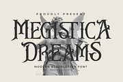Megistica Dreams Modern Blackletter, a Blackletter Font by Storytype Studio (Thumbnail 1 of 15)