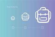 Travel Outline Doodle, an Outline Icon by BomSymbols (Thumbnail 2 of 4)