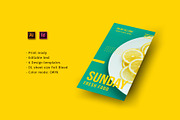 Sunday Snack Flyer, a Flyer Template by Meknya (Thumbnail 1 of 3)