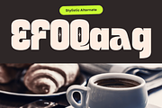 Quinia Retro - Boldextrude Food Font, a Sans Serif Font by Nirmana Visual (Thumbnail 14 of 15)