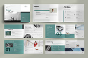 Case Study Canva Brochure Landscape, a Brochure Template by NorthPeak (Thumbnail 1 of 10)