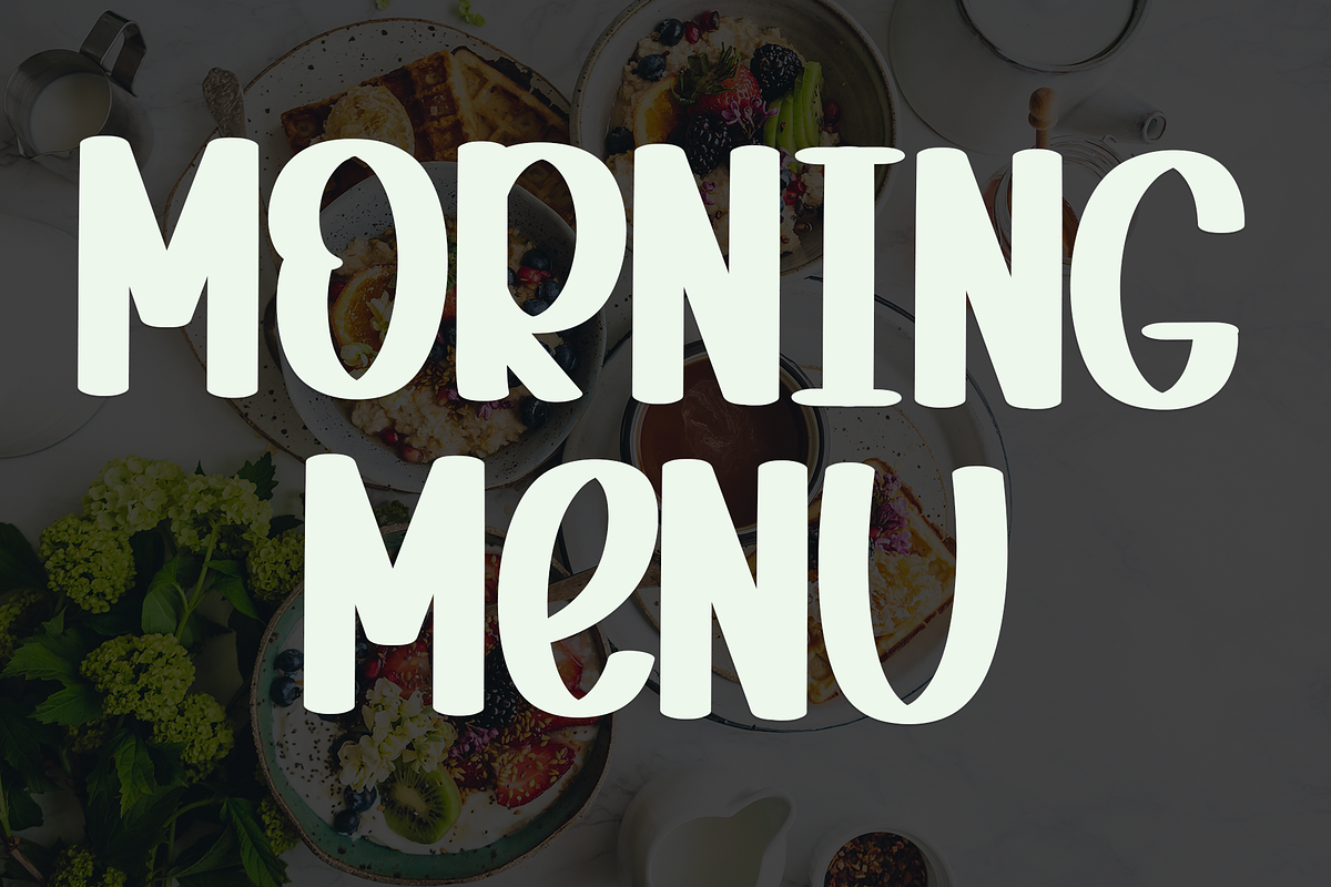 Breakfast, a Serif Font by FreshTypeINK (Photo 7 of 8)