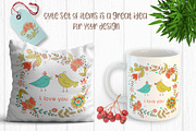 Cute Doodle set, an Object Graphic by Maya Ivart (Thumbnail 5 of 6)