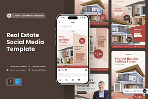 Haven - Real Estate Social Media, a Social Media Template by SLAB! Design