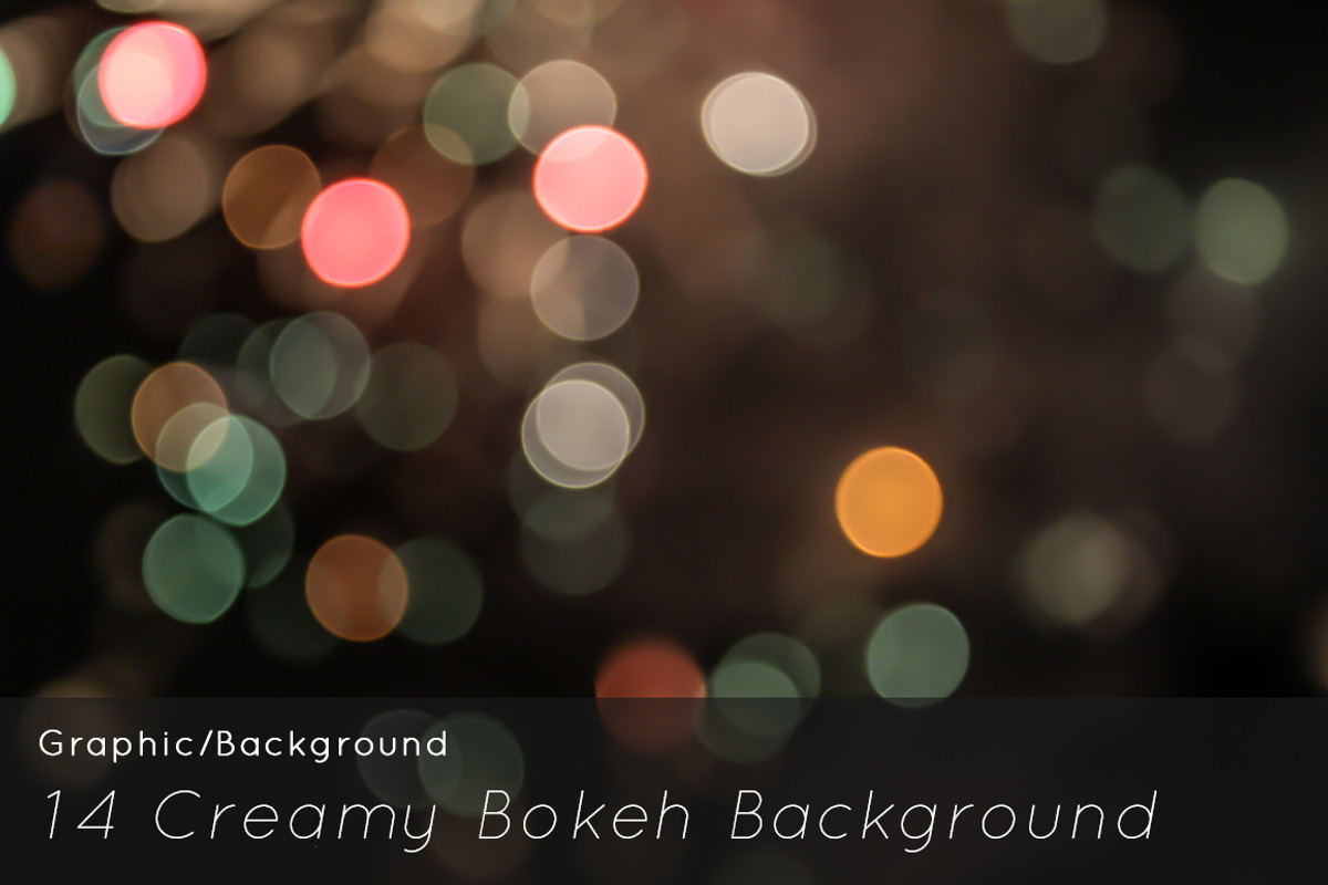 14 Creamy Bokeh Background preview 4
