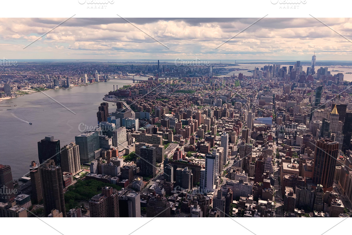 Aerial view of New York City's, a Graphic by wedoper (Photo 1 of 2)