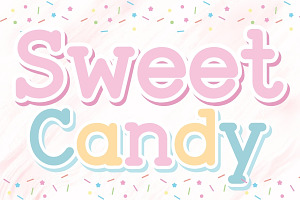 Sweet Candy - Handwritting