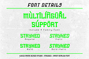 Stryked - Sport Font, a Sans Serif Font by Snape Design Studio (Thumbnail 3 of 5)